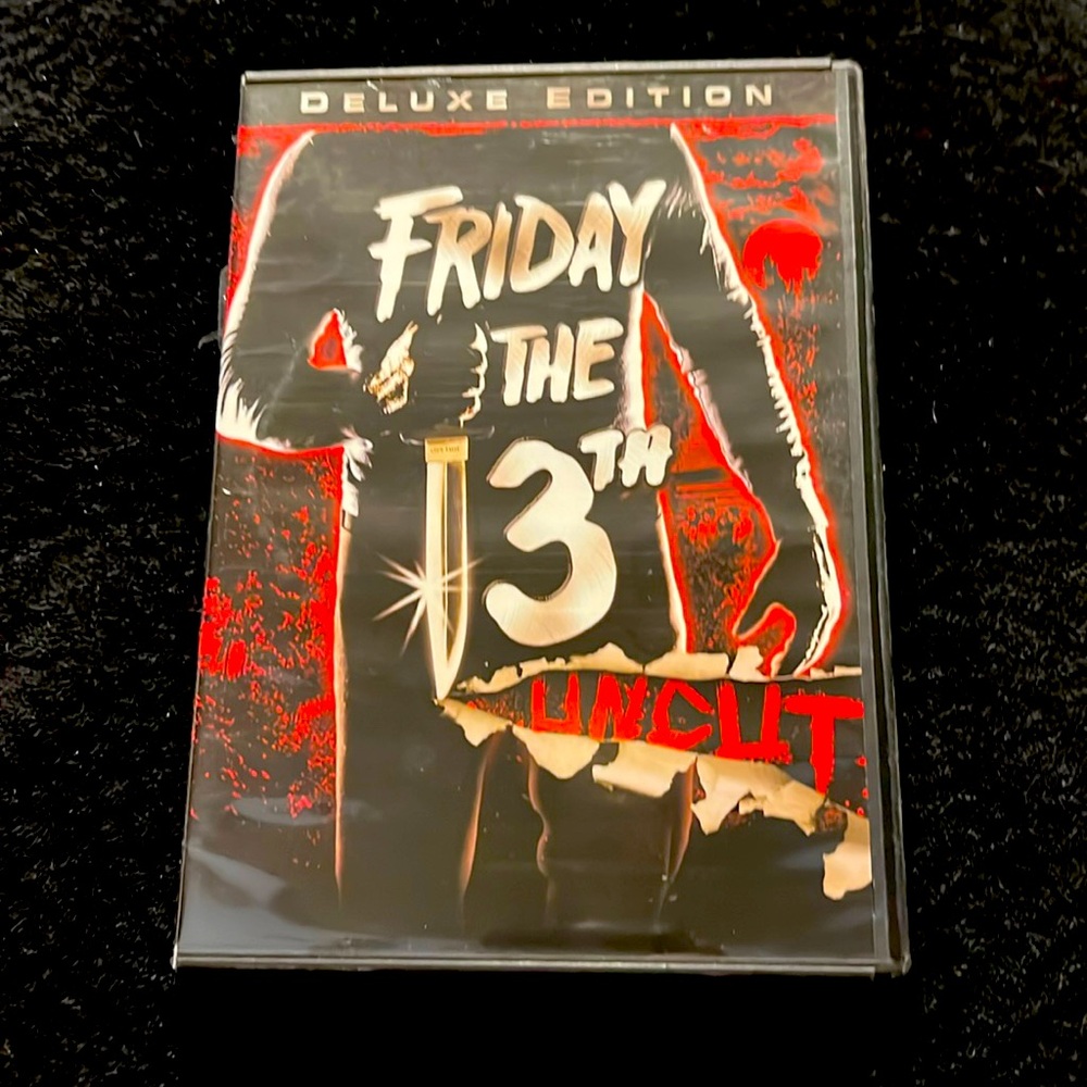 ⭐️ Friday the 13th Uncut Deluxe Edition from Paramount Pictures DVD